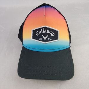 Callaway Golf Authentic‎ Sunset Bright Cap Hat Adjustable Beach SD California